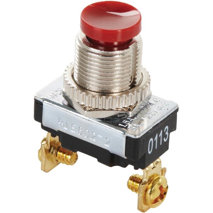 Gardner Bender Red Single Pole Push-button Switch (gsw-23) | Family ...