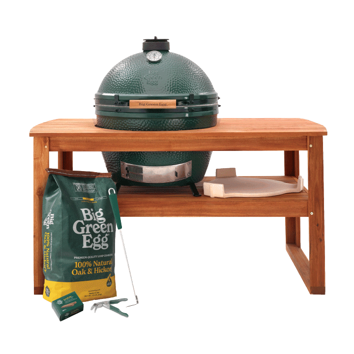 XL EGG in Acacia Table Package
