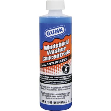 Gunk 16 Oz. Concentrate Windshield Washer Fluid with Anti-Freeze (M516)