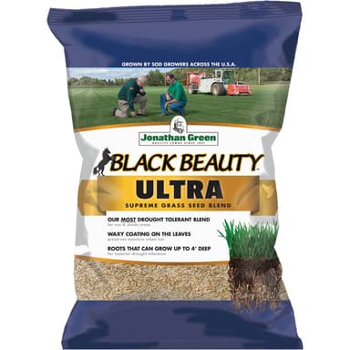 Jonathan Green Black Beauty Ultra 25 Lb. 5000 Sq. Ft. Coverage Tall Fescue Grass Seed (10323)