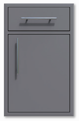 Single Combo (Drawer + Door)